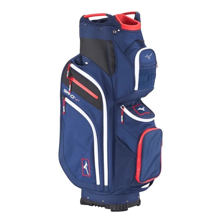Mizuno BR-D4 Cartbag Navy/Red